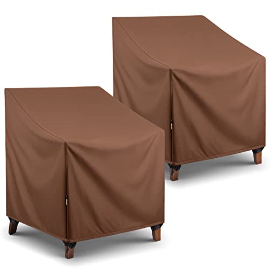 Outdoor Furniture Heavy Duty - Penutup Kursi Teras Tahan Air, Penutup