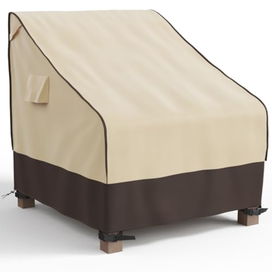 Outdoor Furniture Heavy Duty - Penutup Kursi Teras Tahan Air, Penutup