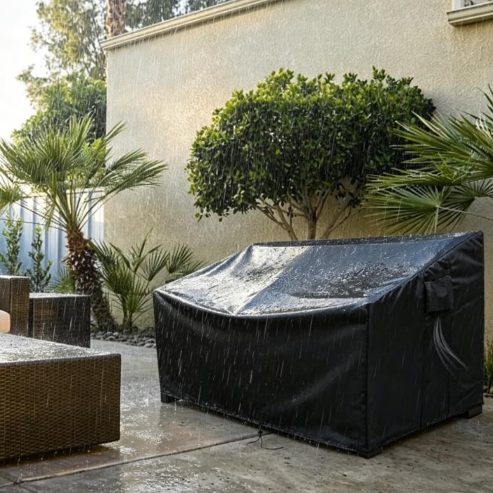 Outdoor Furniture Heavy Duty - Penutup Sofa Patio Tahan Lama Anti
