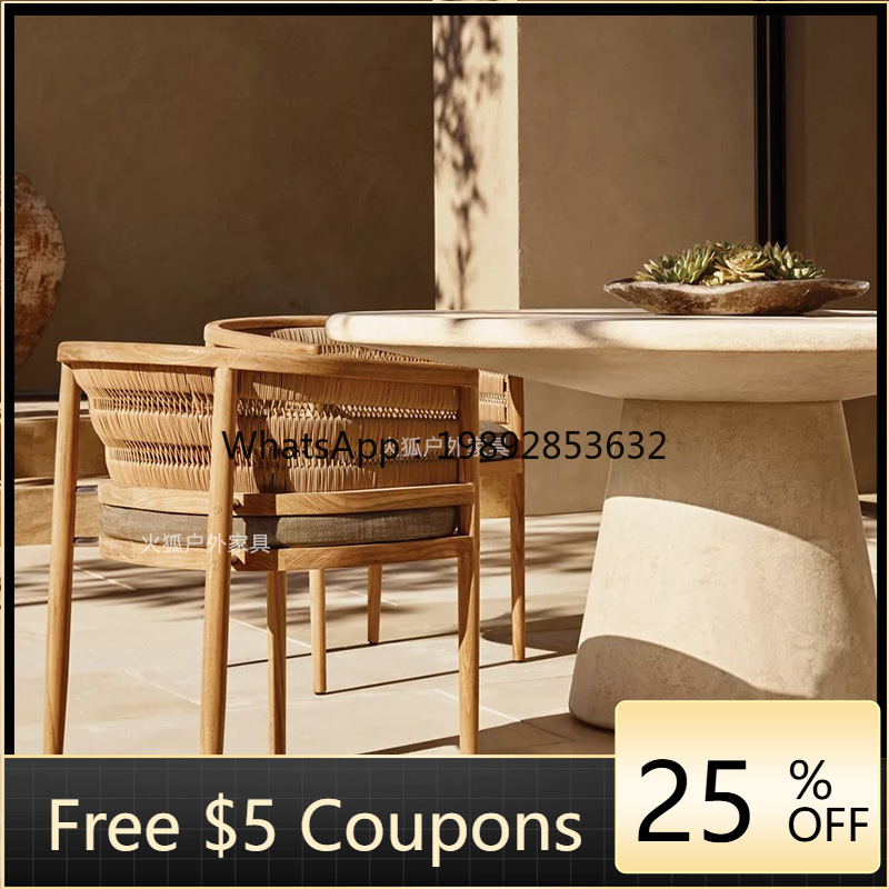 Outdoor Furniture Rh - Meja dan Kursi Kayu Jati Luar
