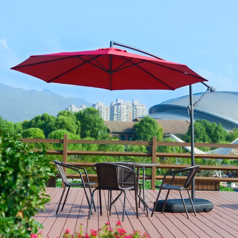 Outdoor Furniture For Sale - Payung Taman Logam Modern untuk Luar
