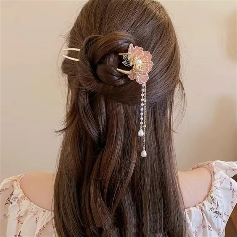 Sisir Rambut Hanfu Bentuk U de - Outdoor Furniture Decor ulasan dan harga