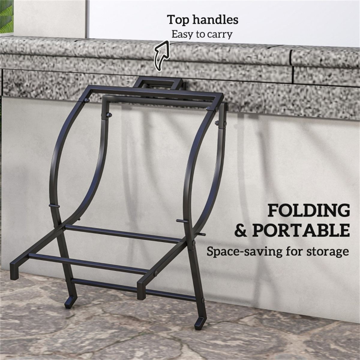 Rak Kayu Bakar untuk Perabot L - Outdoor Furniture Heavy Duty ulasan dan harga