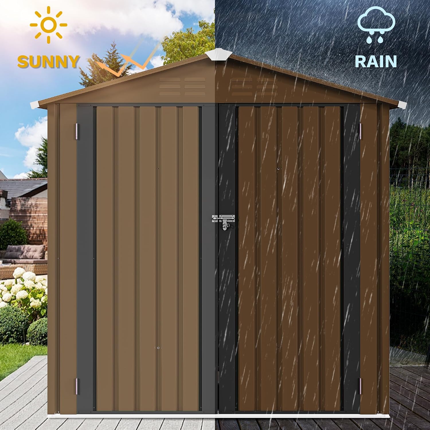 Gudang Penyimpanan Luar Ruanga - Outdoor Furniture Heavy Duty ulasan dan harga