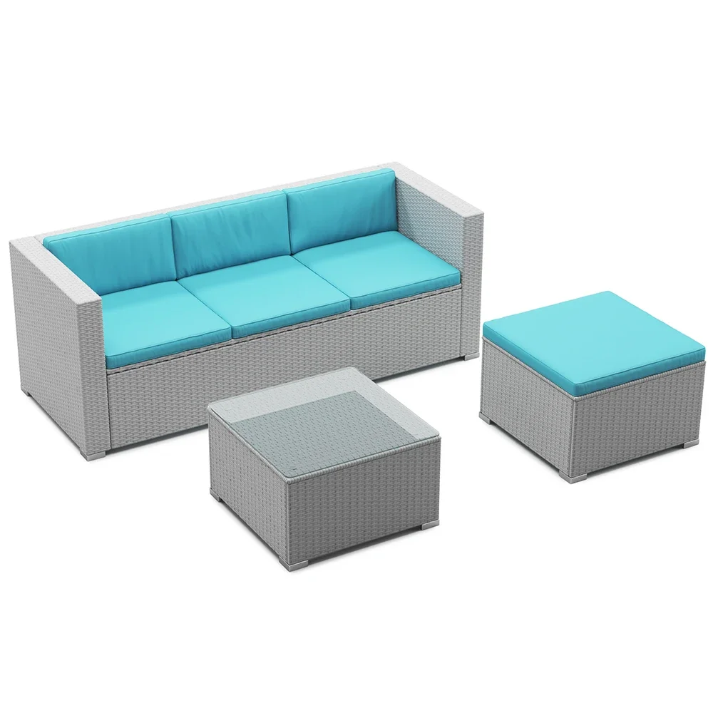 Set Sofa Rotan Baja Santai Tam - Outdoor Furniture Types ulasan dan harga