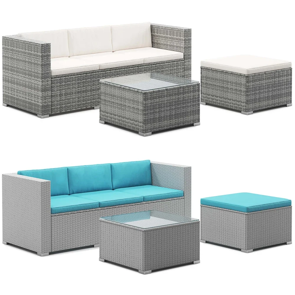 Set Sofa Rotan Baja Santai Tam - Outdoor Furniture Types ulasan dan harga
