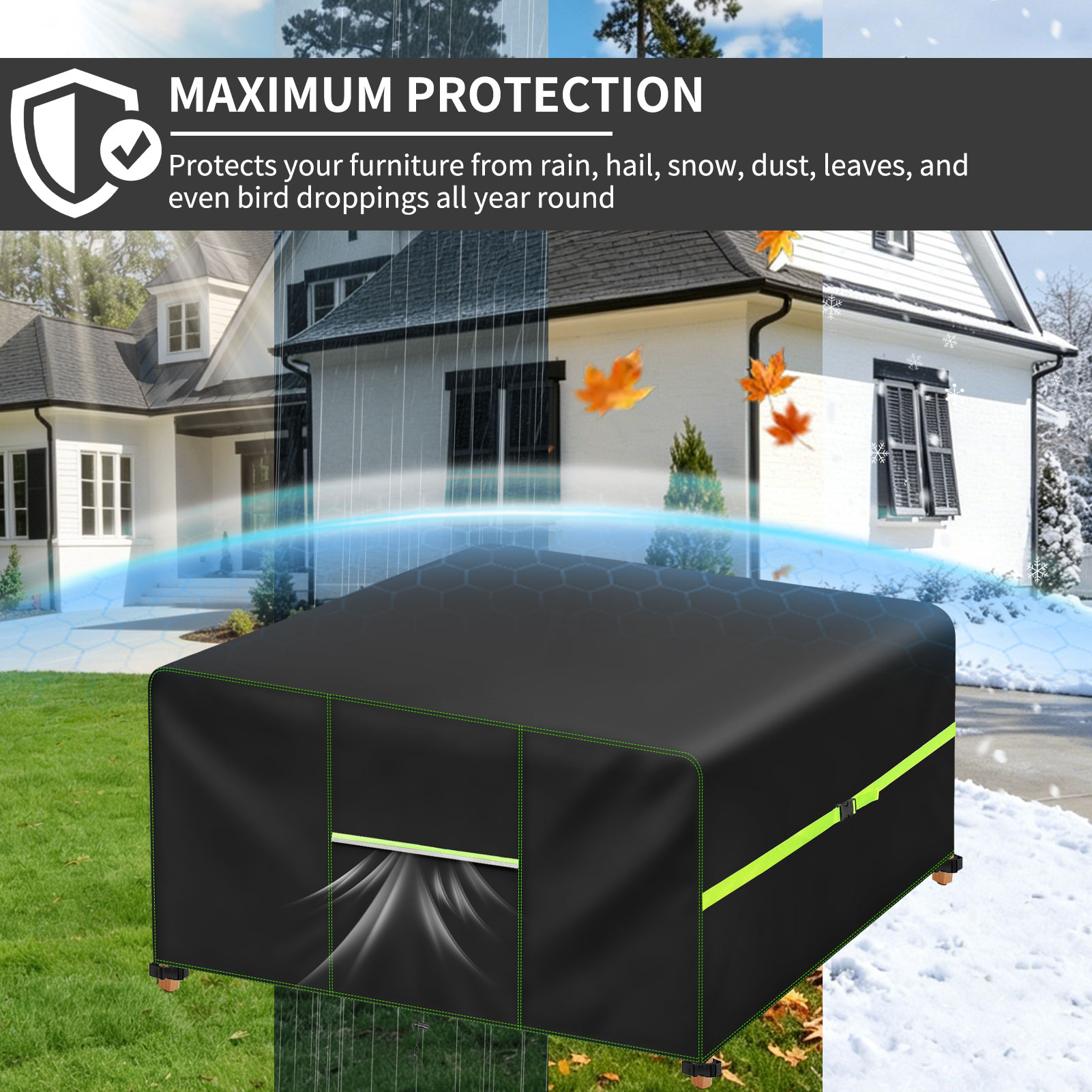 Penutup Furnitur Taman dengan  - Outdoor Furniture Weatherproof ulasan dan harga