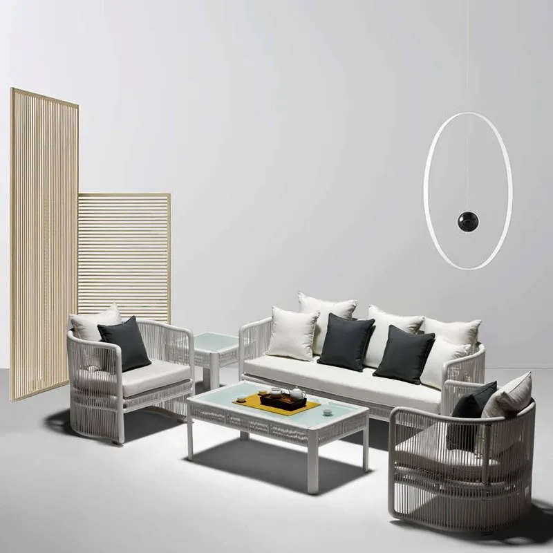 Set Sofa Rotan Outdoor, Furnit - Outdoor Furniture Weatherproof ulasan dan harga