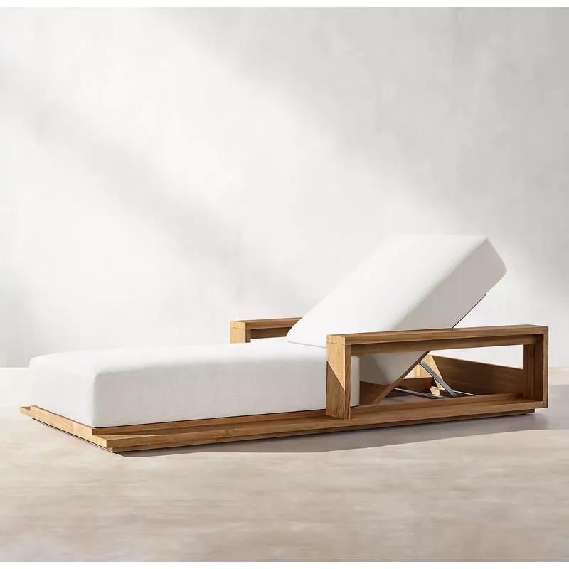 Kursi Santai Teak untuk Kolam  - Outdoor Furniture For Sale ulasan dan harga