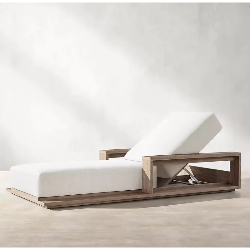 Kursi Santai Teak untuk Kolam  - Outdoor Furniture For Sale ulasan dan harga