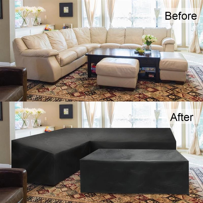 Penutup Furnitur Bentuk L Taha - Outdoor Furniture Weatherproof ulasan dan harga