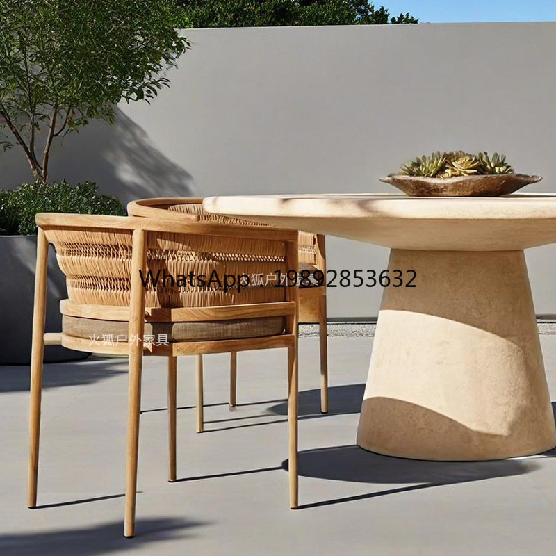 Meja dan Kursi Kayu Jati Luar  - Outdoor Furniture Rh ulasan dan harga