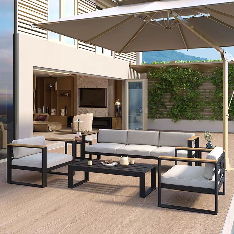 Set Sofa Teras Aluminium Gaya  - Outdoor Furniture For Sale ulasan dan harga
