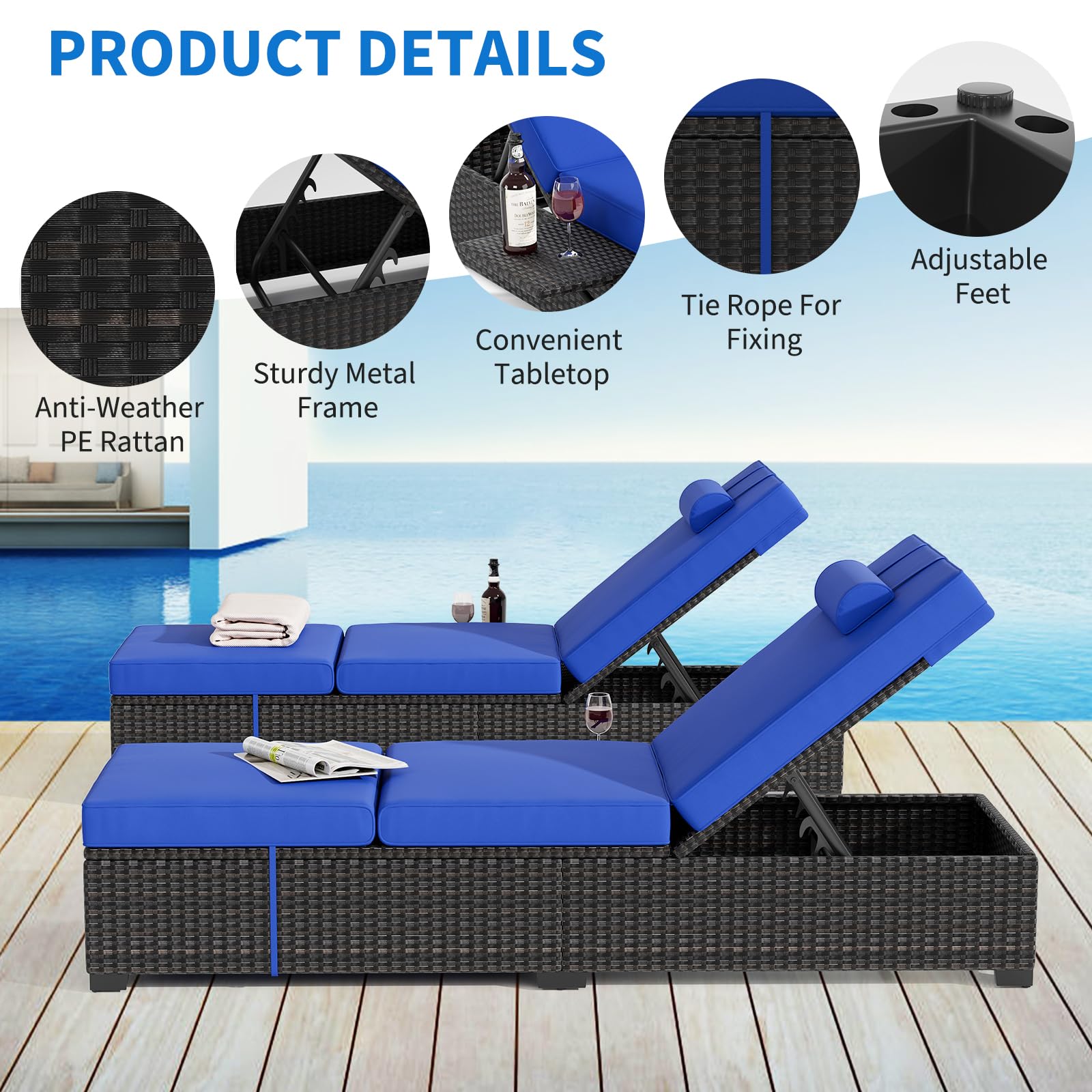 Set Kursi Santai Luar Ruangan  - Outdoor Furniture Rh ulasan dan harga